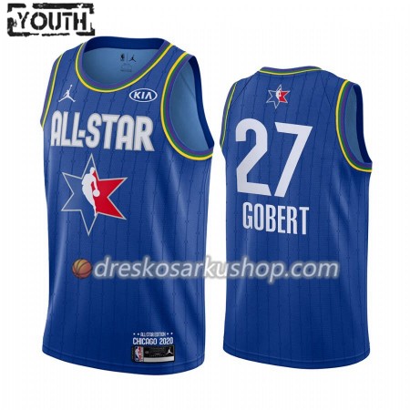 Dječji NBA Dres Utah Jazz Rudy Gobert 27 2020 All-Star Jordan Brand Plava Swingman